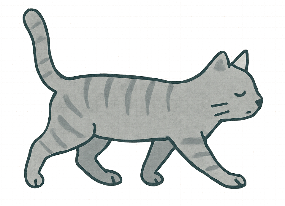 猫のイラスト